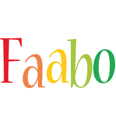 Faabo birthday logo