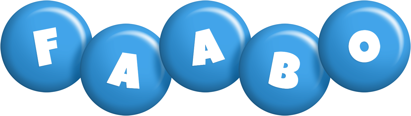 Faabo candy-blue logo