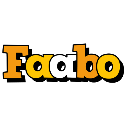 Faabo cartoon logo