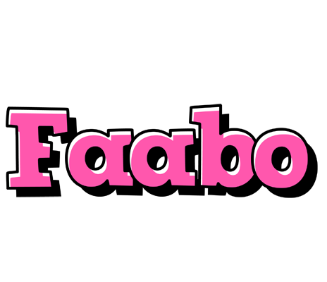 Faabo girlish logo