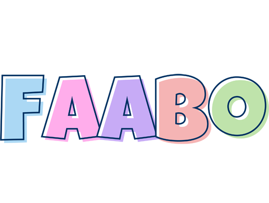 Faabo pastel logo