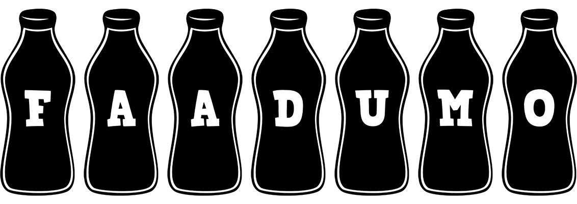 Faadumo bottle logo