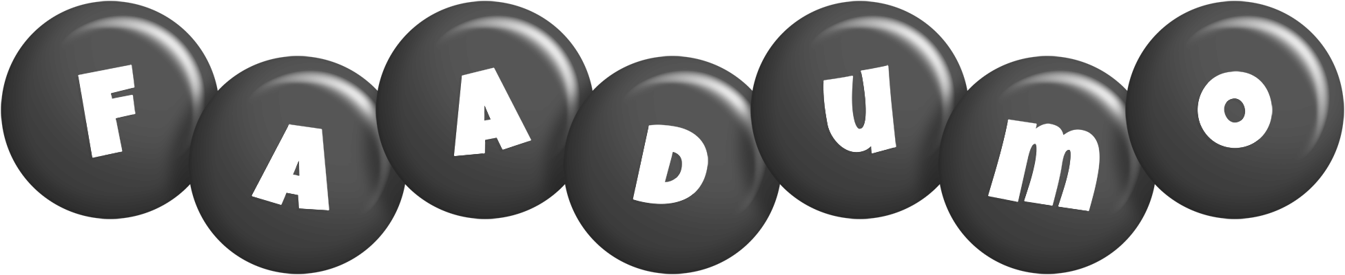 Faadumo candy-black logo