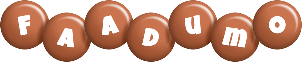 Faadumo candy-brown logo