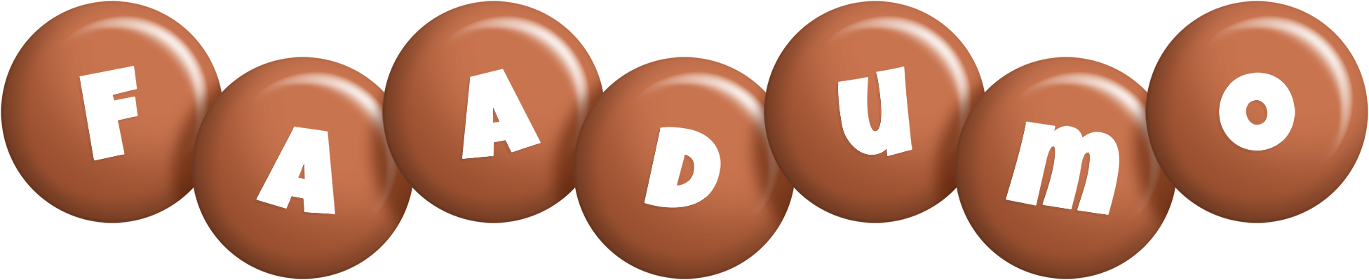 Faadumo candy-brown logo