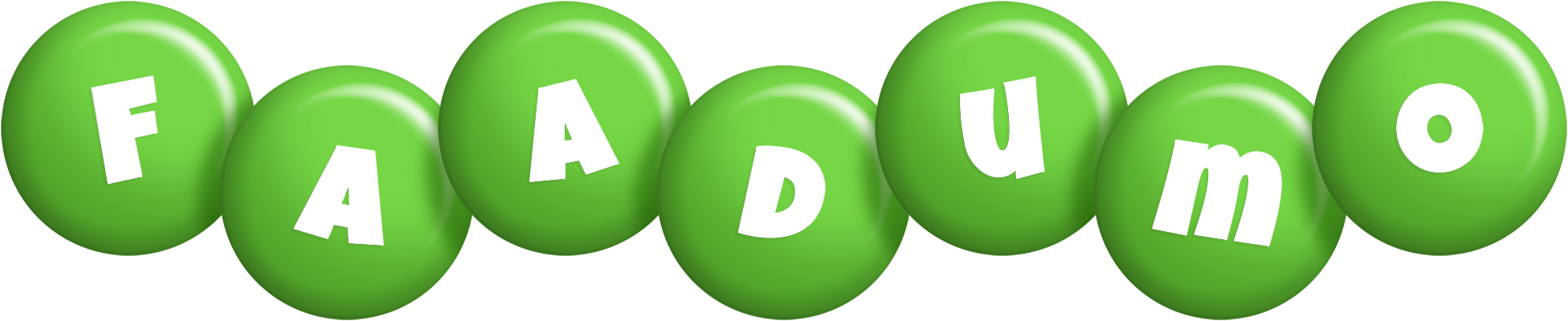 Faadumo candy-green logo