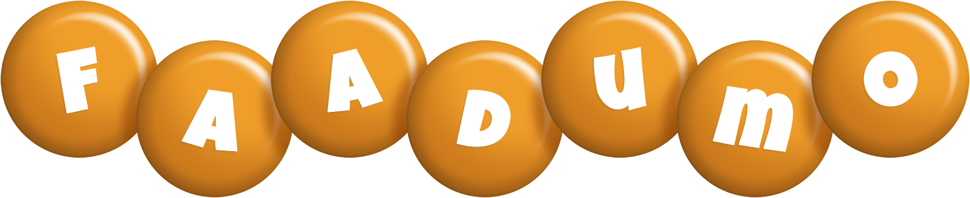 Faadumo candy-orange logo
