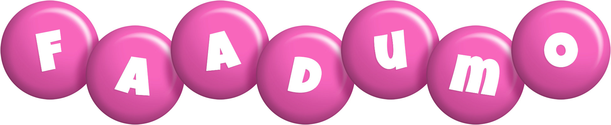 Faadumo candy-pink logo
