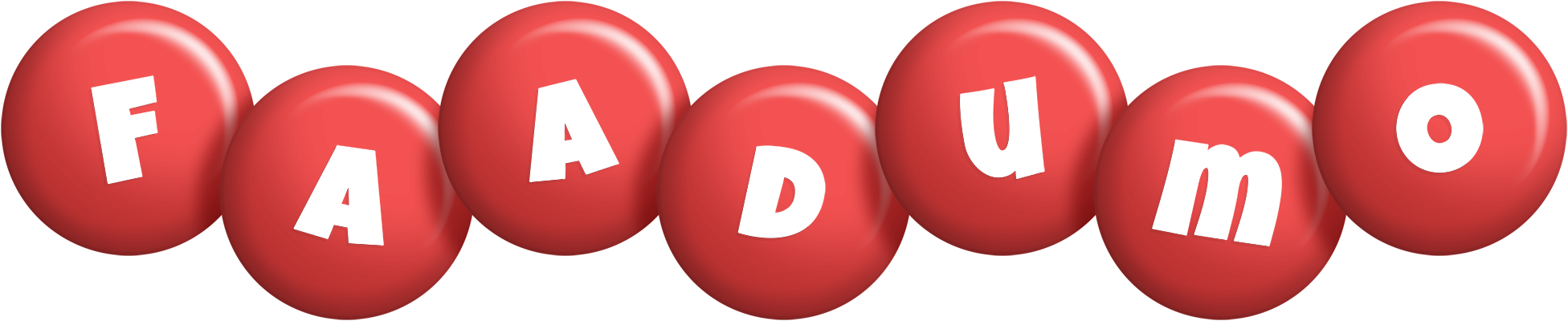 Faadumo candy-red logo