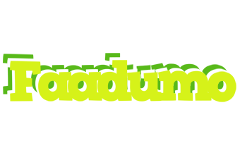 Faadumo citrus logo