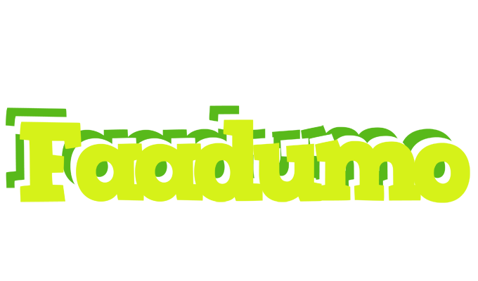 Faadumo citrus logo