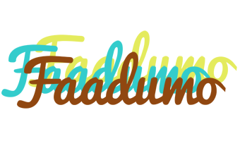 Faadumo cupcake logo