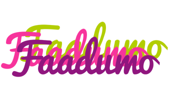 Faadumo flowers logo