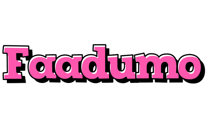 Faadumo girlish logo