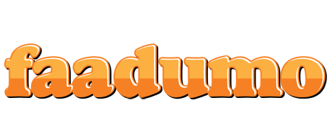 Faadumo orange logo