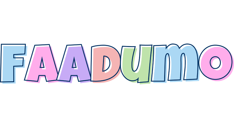 Faadumo pastel logo