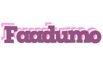 Faadumo relaxing logo