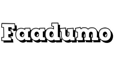 Faadumo snowing logo