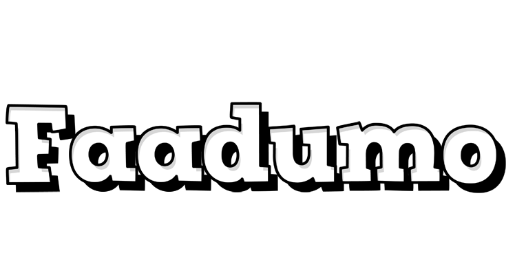 Faadumo snowing logo