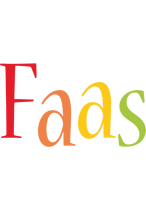 Faas birthday logo