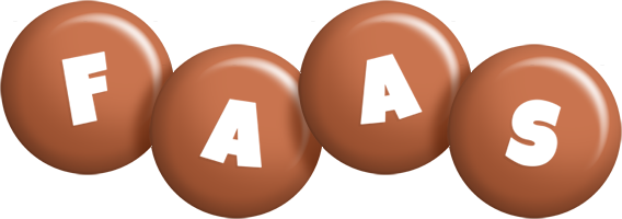 Faas candy-brown logo