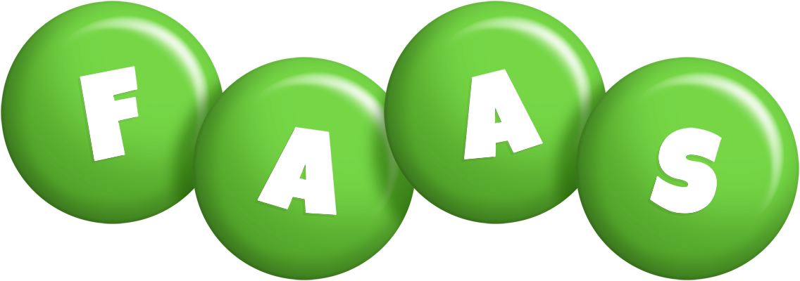 Faas candy-green logo