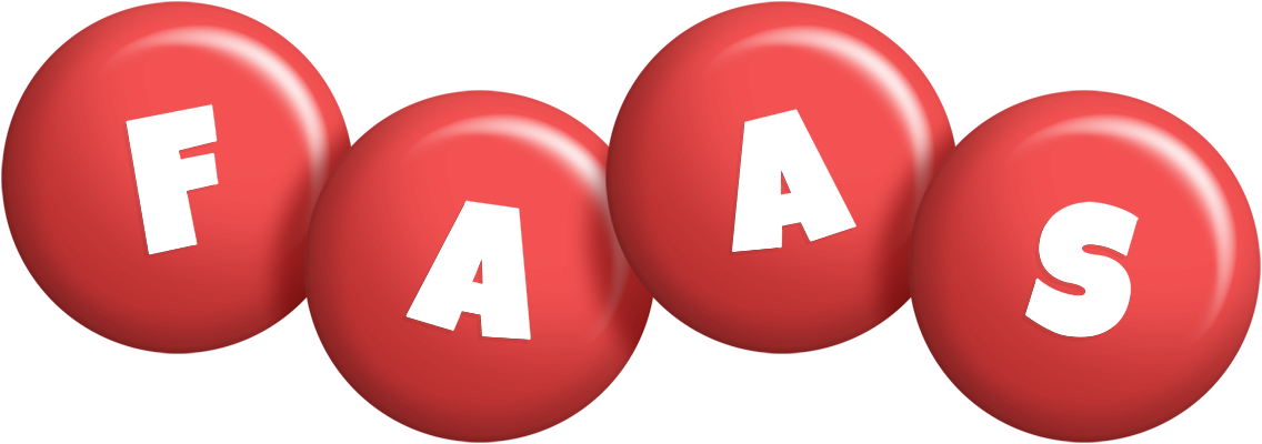 Faas candy-red logo
