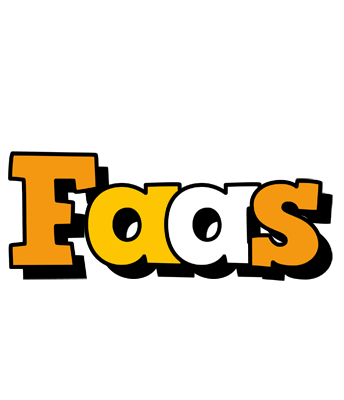 Faas cartoon logo