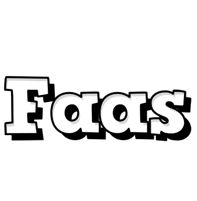 Faas snowing logo