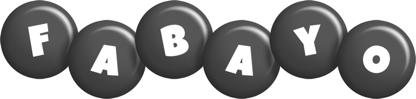 Fabayo candy-black logo