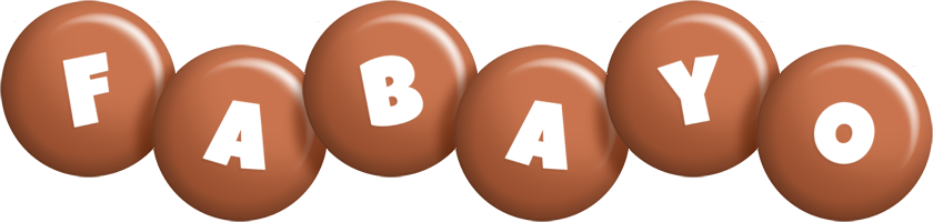 Fabayo candy-brown logo