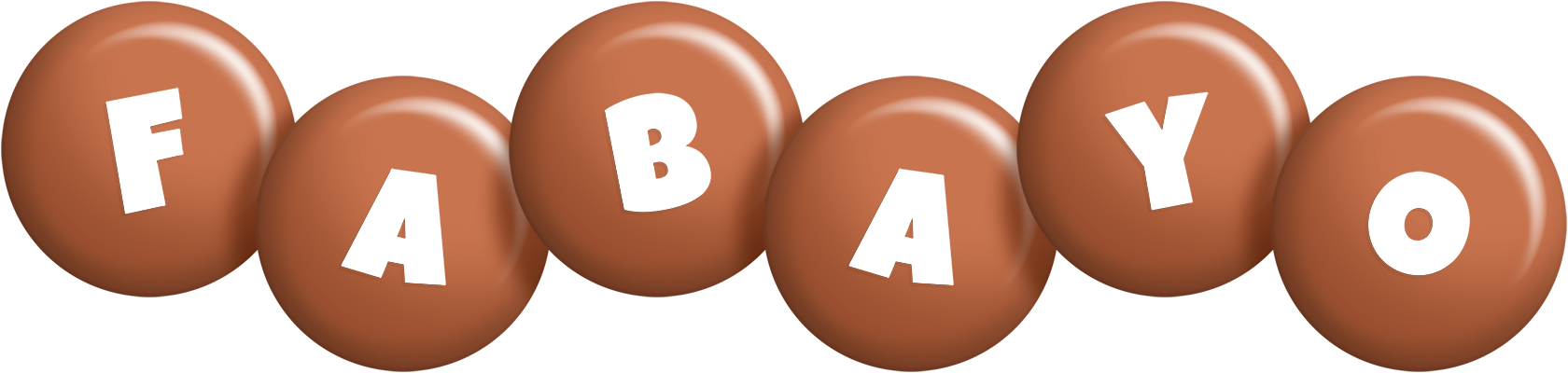 Fabayo candy-brown logo