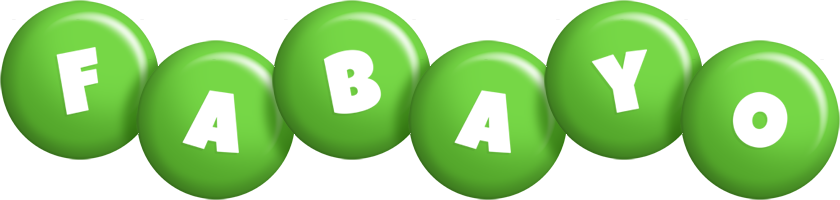 Fabayo candy-green logo