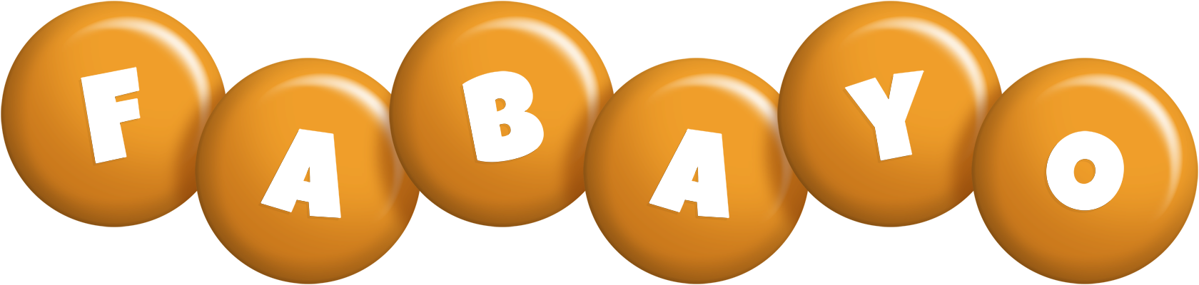 Fabayo candy-orange logo