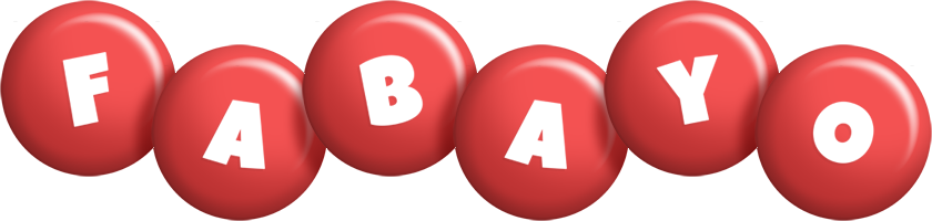 Fabayo candy-red logo