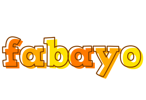 Fabayo desert logo