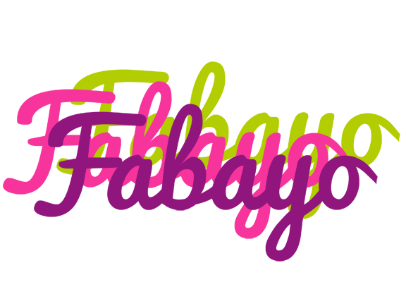 Fabayo flowers logo