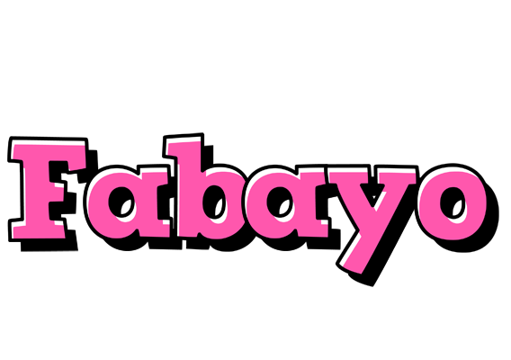 Fabayo girlish logo