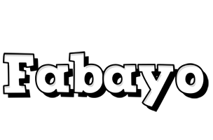 Fabayo snowing logo
