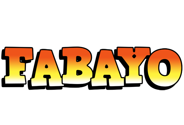 Fabayo sunset logo