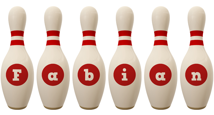 Fabian bowling-pin logo