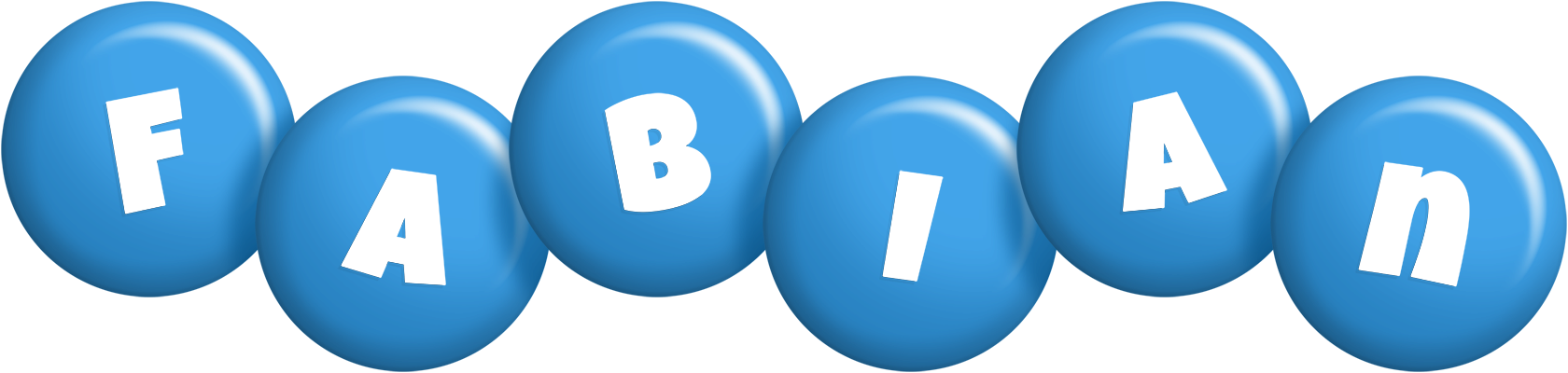 Fabian candy-blue logo