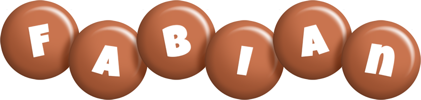 Fabian candy-brown logo