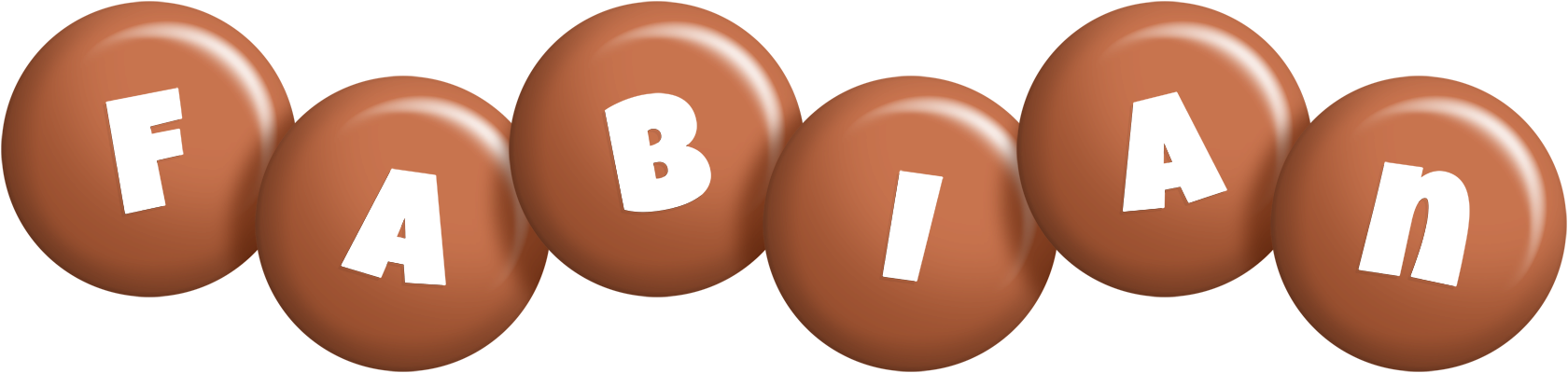 Fabian candy-brown logo