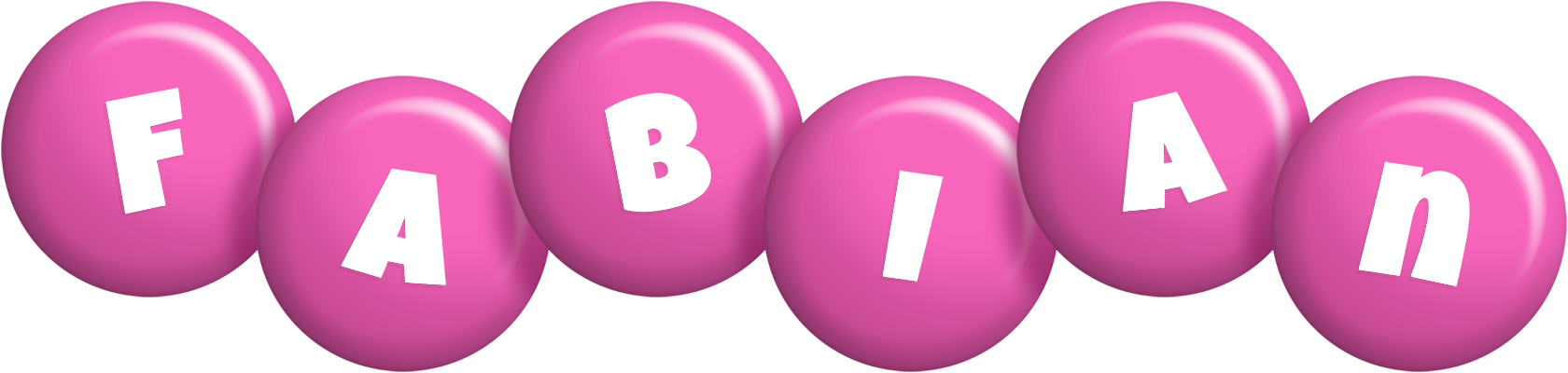 Fabian candy-pink logo