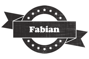 Fabian grunge logo