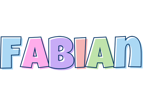Fabian pastel logo