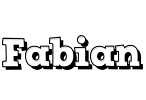Fabian snowing logo
