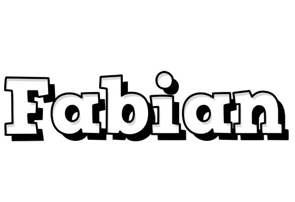 Fabian snowing logo