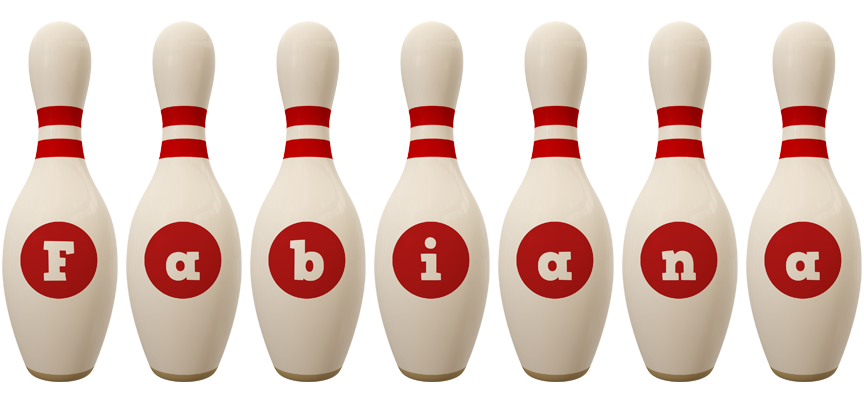 Fabiana bowling-pin logo